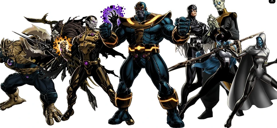 Black Order Marvel Deutsch