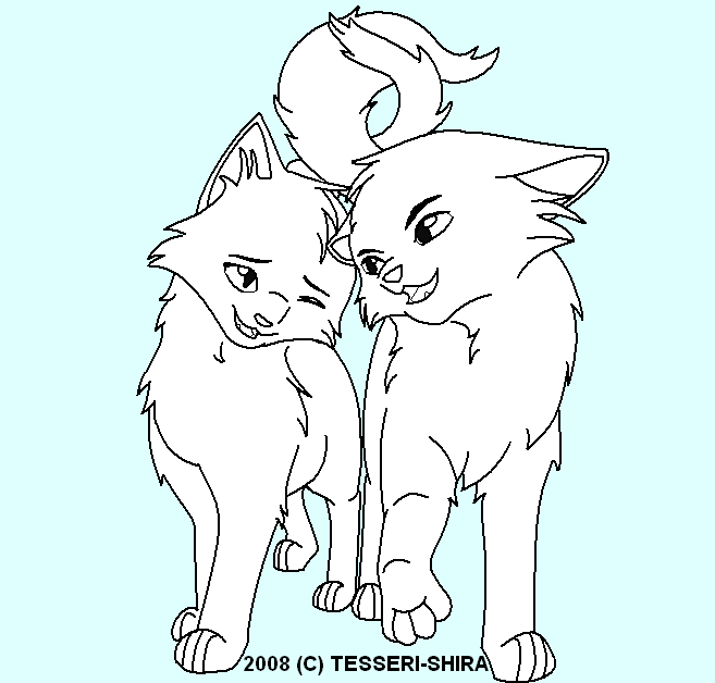 Lineart Queens and Mates and Leaders | Warrior Cats Forever Wiki