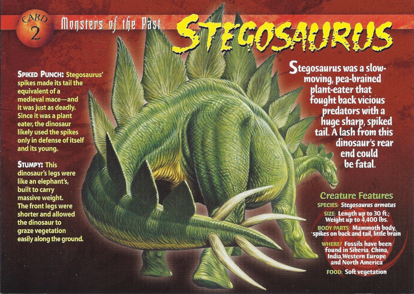Stegosaurus | Wierd N'wild Creatures Wiki | FANDOM powered by Wikia
